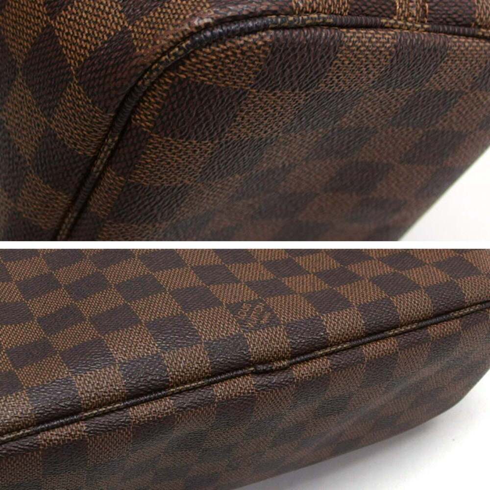 LOUIS VUITTON Authentic Brown Damier Neverfull PM Tote Bag - Picture 5 of 11